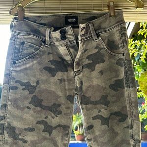 Camo Green skinny Jeans